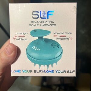 Battery powered scalp massager